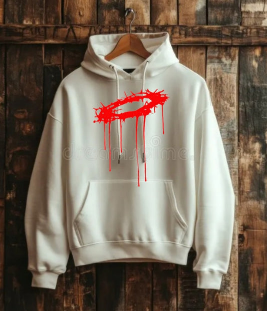 Crown of Thorns Blood Hoodie